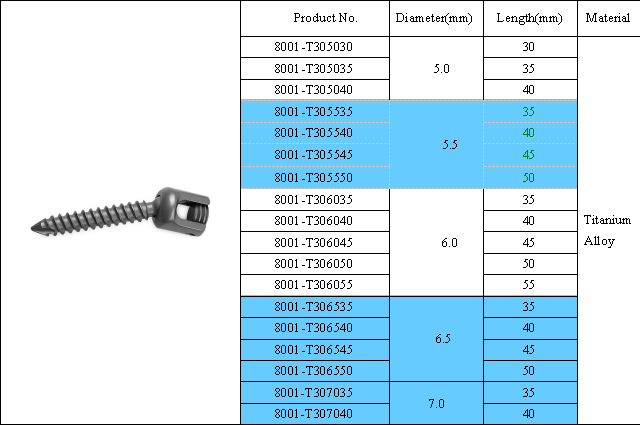 U-Multi-AxialPedicle винт, протезный имплантирует
