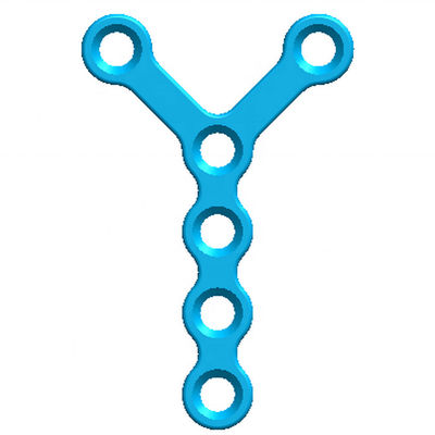 Orthopedics 1.5mm y запирая винта сформировал Maxillofacial тип III плиты