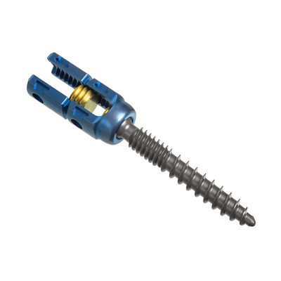 Винты титана 5.5mm двойные продетые нитку Pedicle вводят прибор фиксирования позвоночника