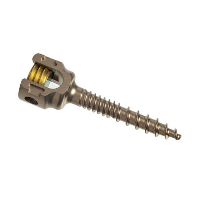 Винты титана 5.5mm двойные продетые нитку Pedicle вводят прибор фиксирования позвоночника