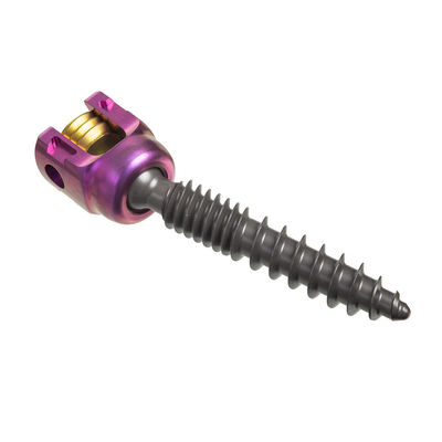 Винты титана 5.5mm двойные продетые нитку Pedicle вводят прибор фиксирования позвоночника