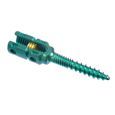 Винты титана 5.5mm двойные продетые нитку Pedicle вводят прибор фиксирования позвоночника